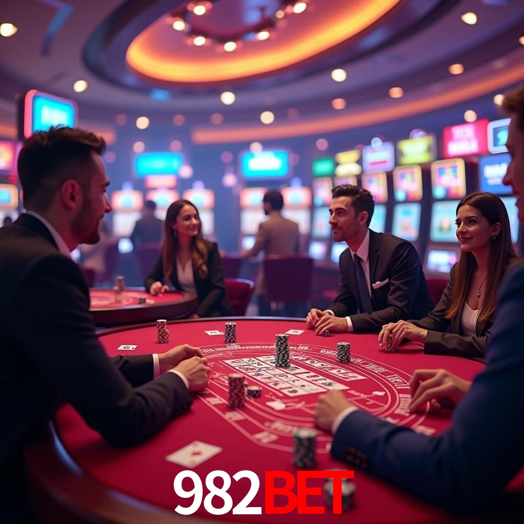 A Experiência Imersiva dos Cassinos Ao Vivo no 982bet